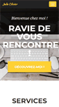Mobile Screenshot of julieolivier.fr